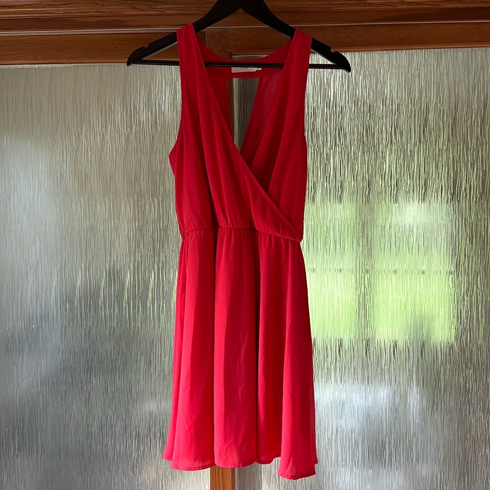 Lush coral dress size M